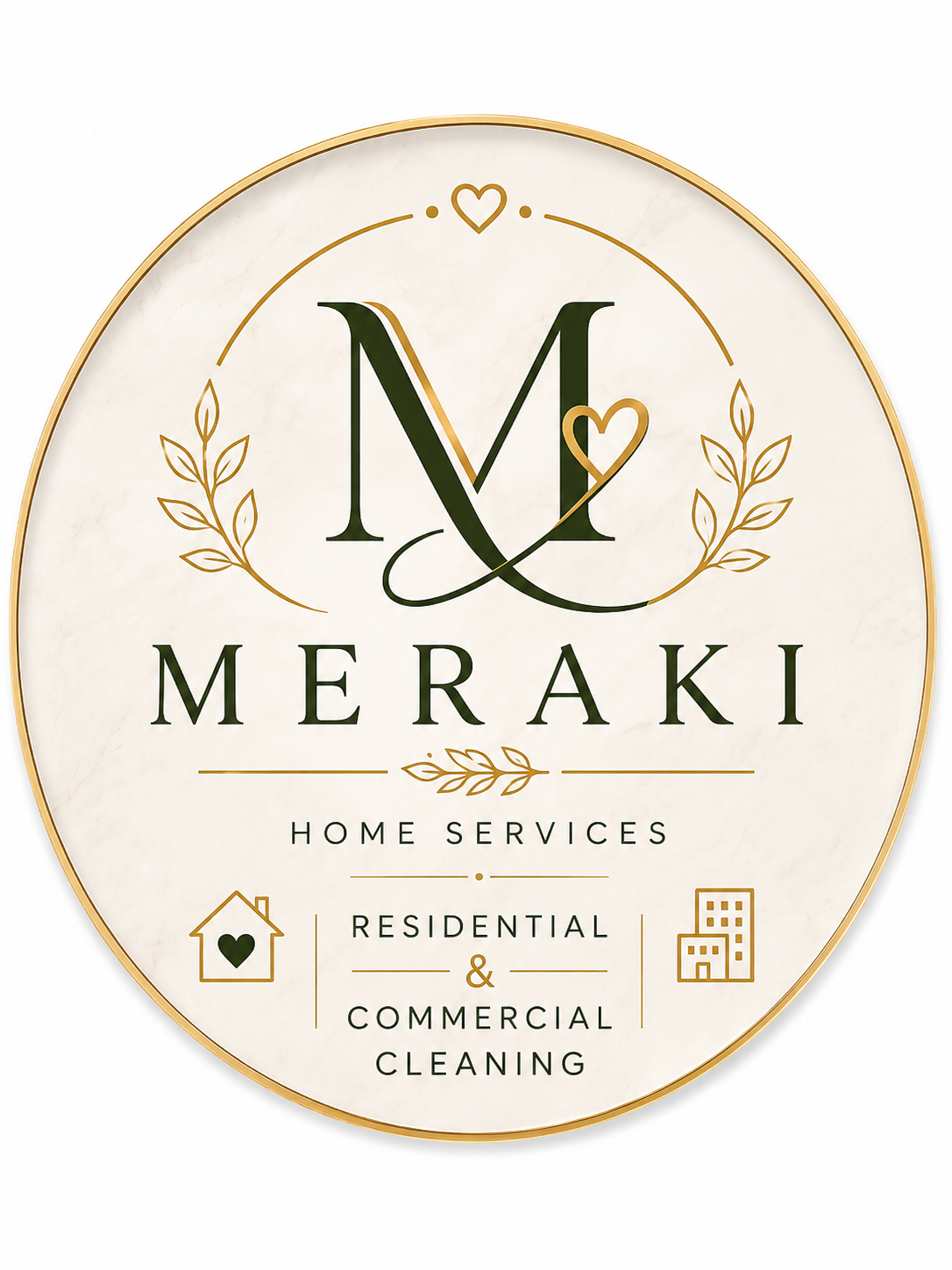 Meraki Clean logo